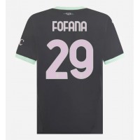 Camisa de Futebol AC Milan Youssouf Fofana #29 Equipamento Alternativo 2024-25 Manga Curta